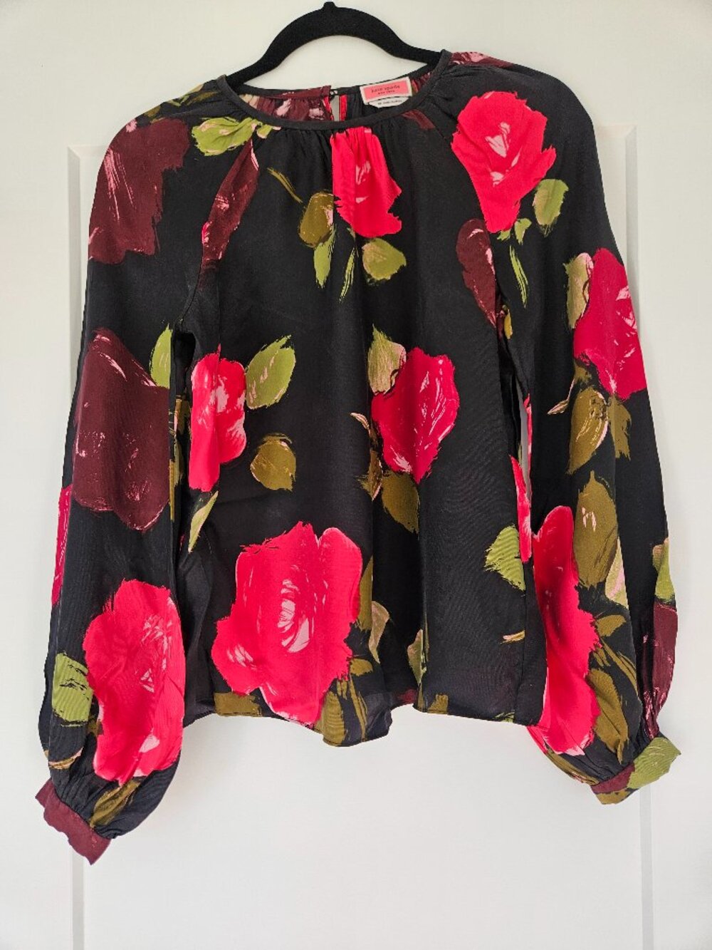 Kate Spade silk blend blouse
